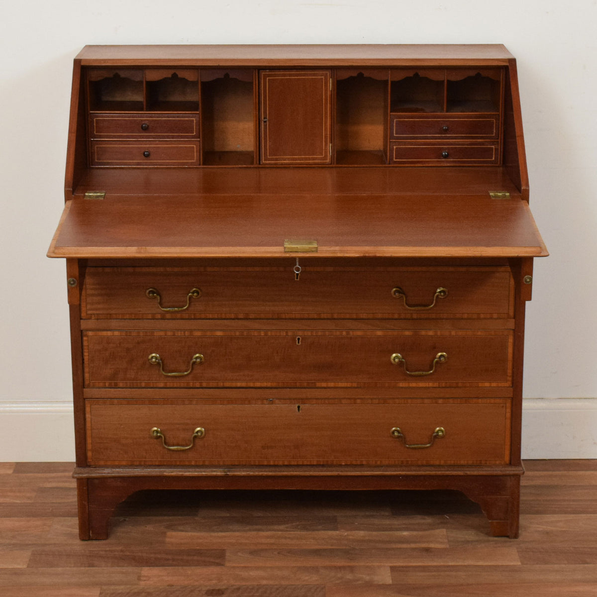 Rustic Inlaid bureau
