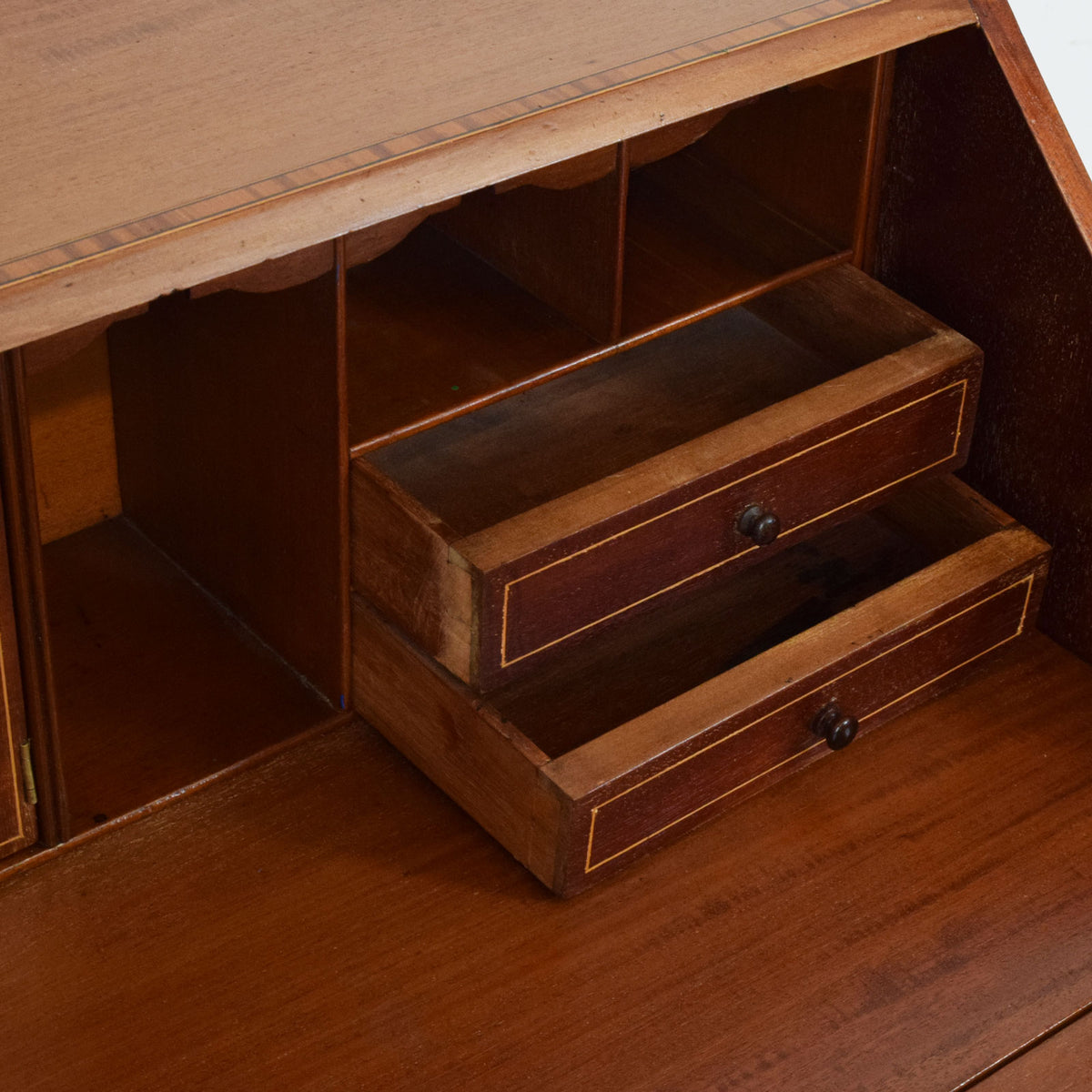 Rustic Inlaid bureau