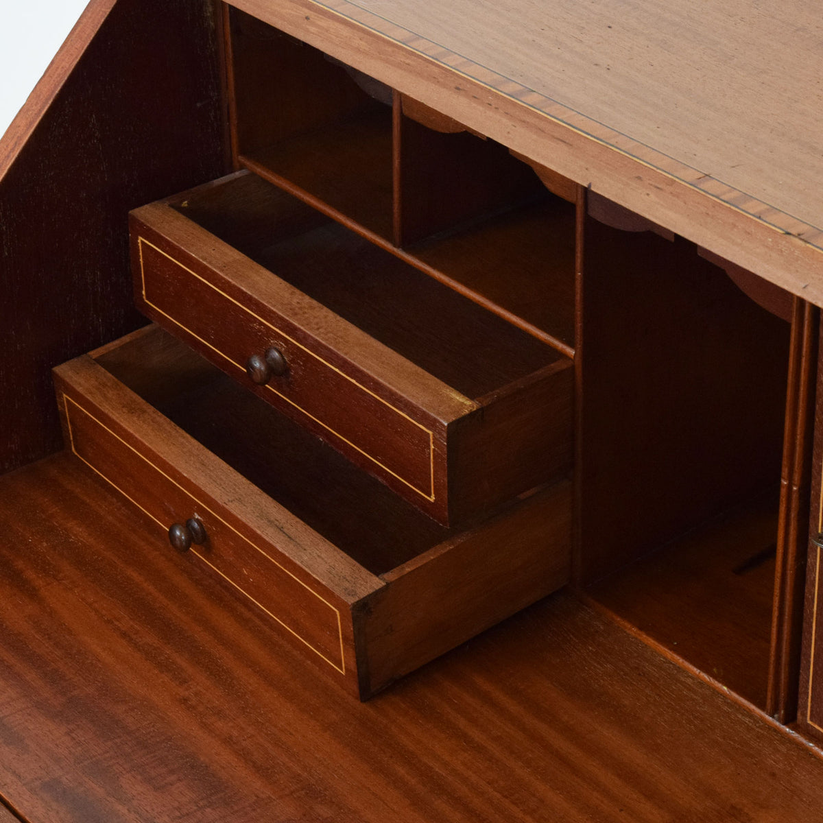 Rustic Inlaid bureau