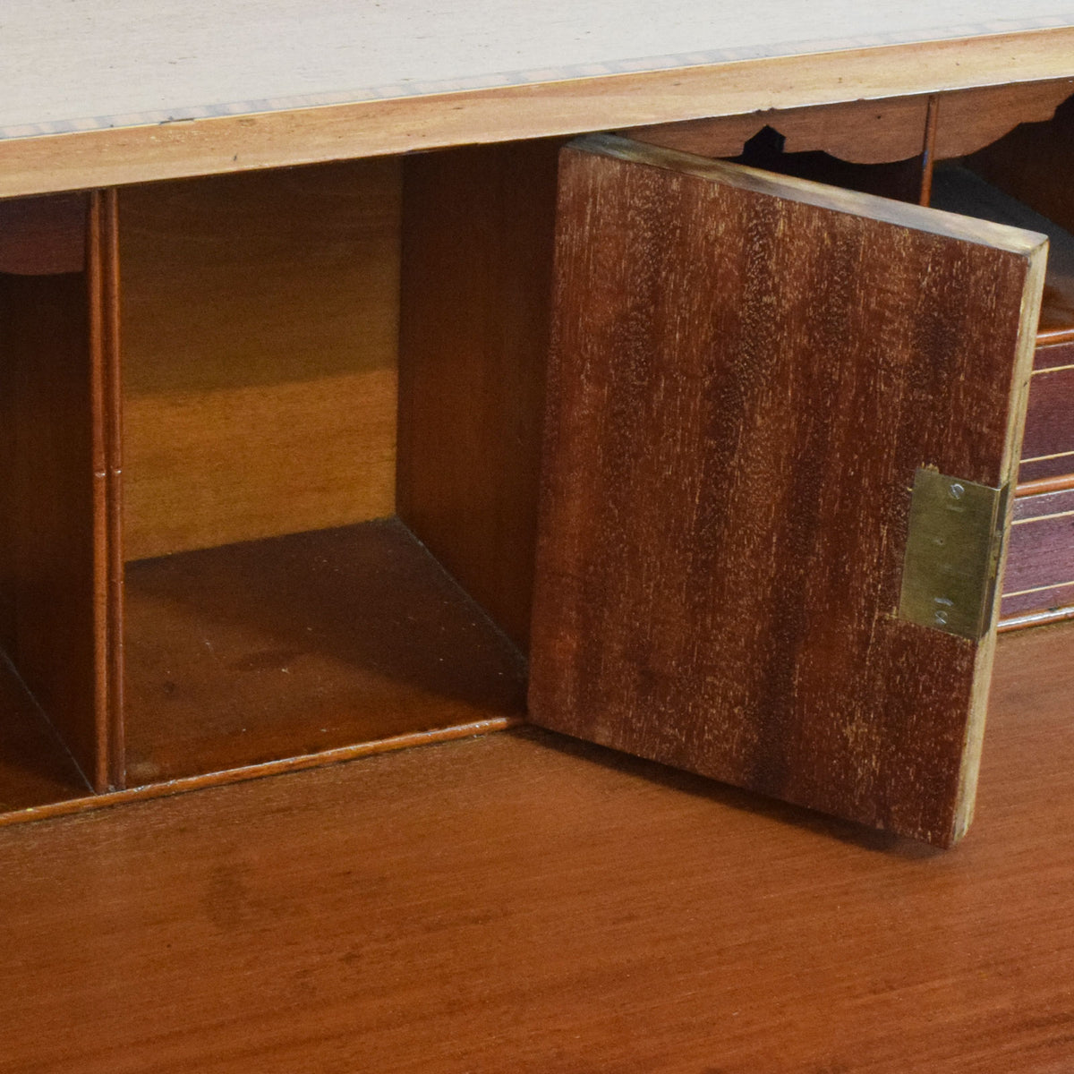 Rustic Inlaid bureau