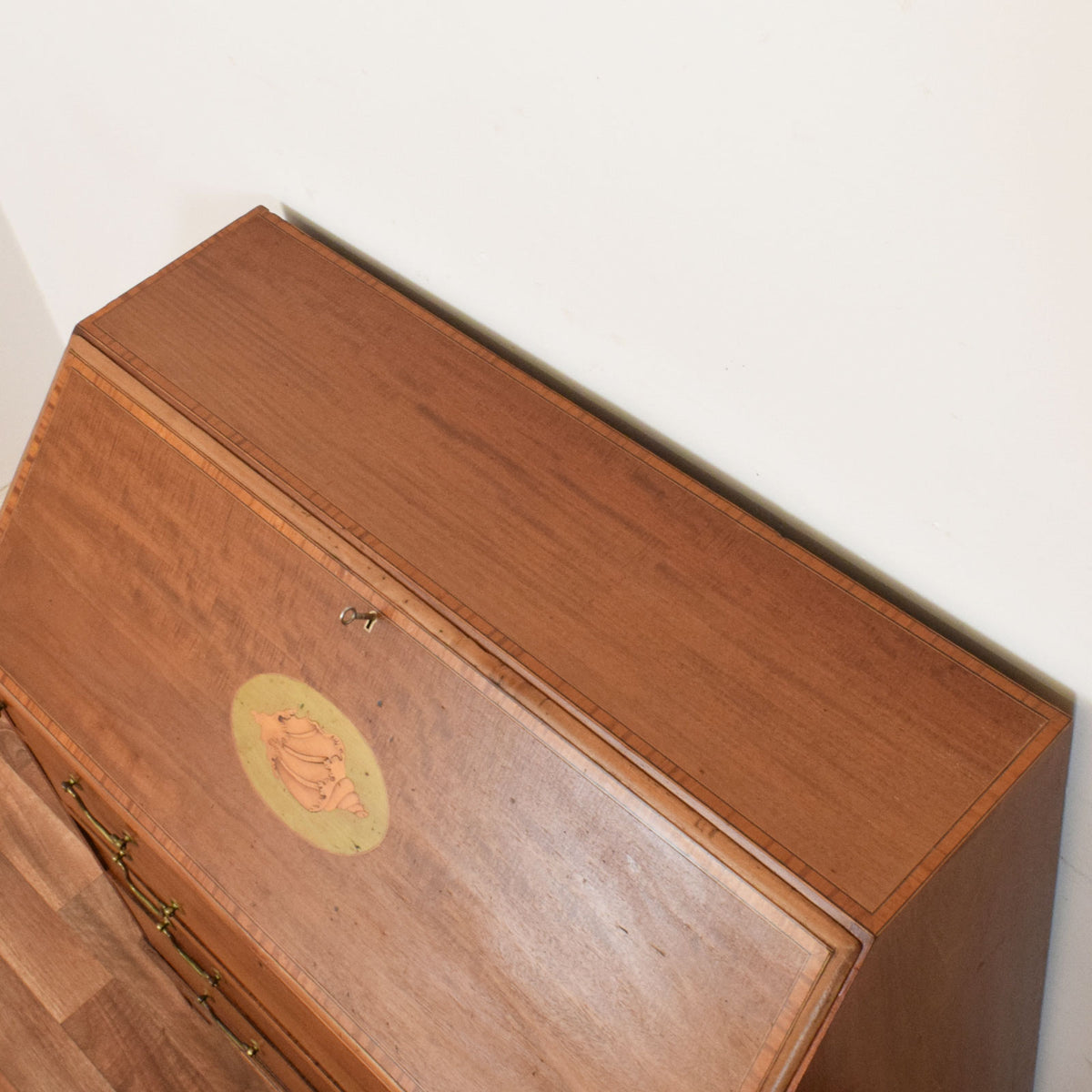 Rustic Inlaid bureau