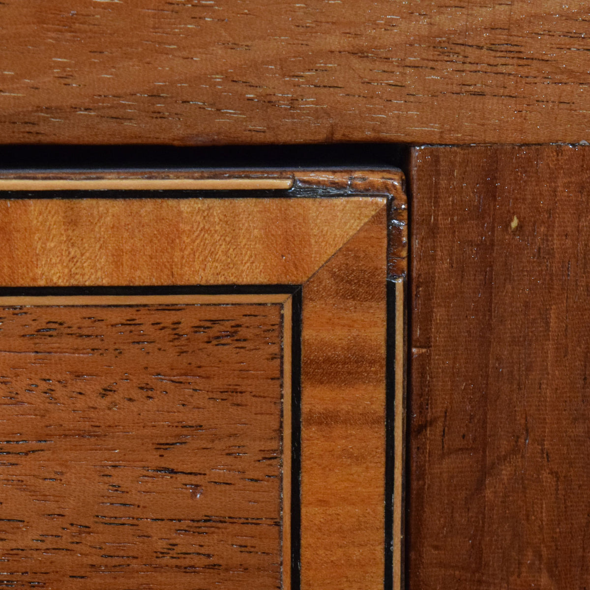 Rustic Inlaid bureau
