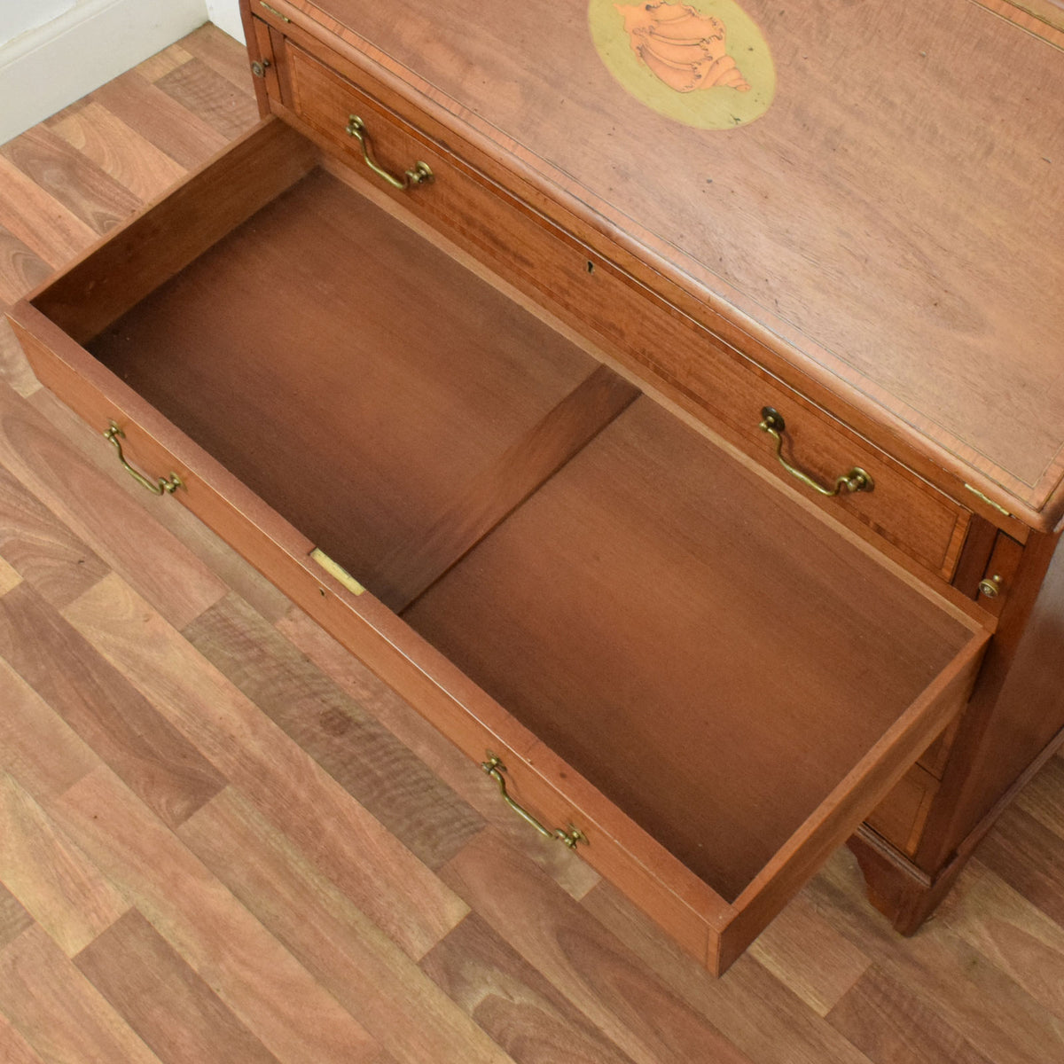 Rustic Inlaid bureau
