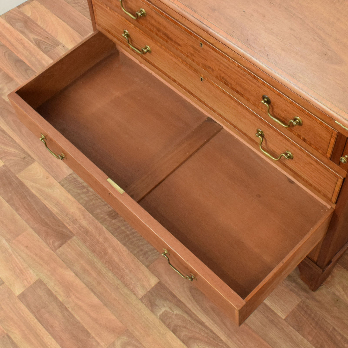 Rustic Inlaid bureau