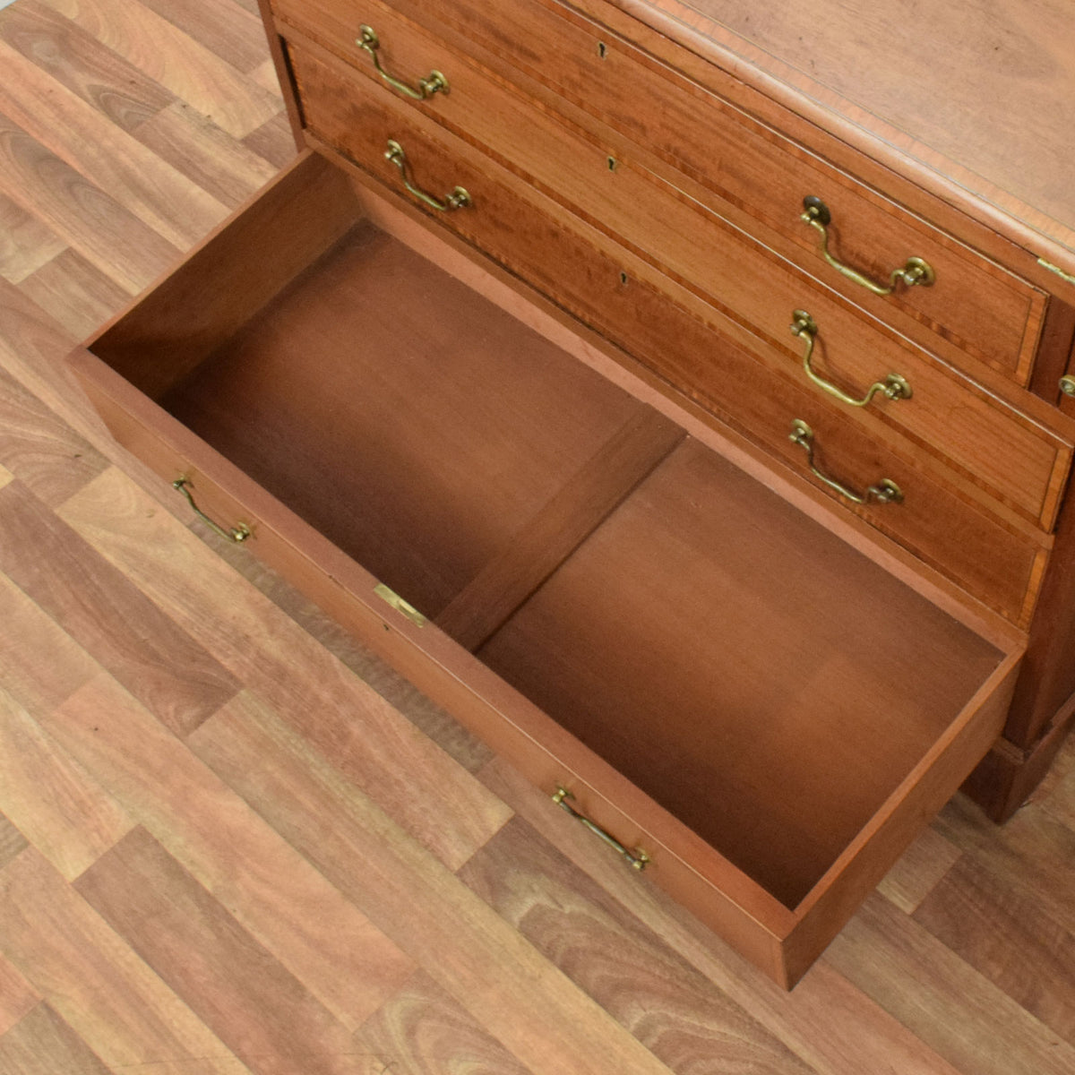 Rustic Inlaid bureau