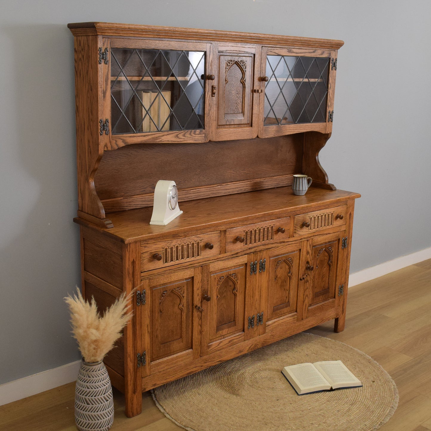 Vintage Oak 'Webber' Dresser