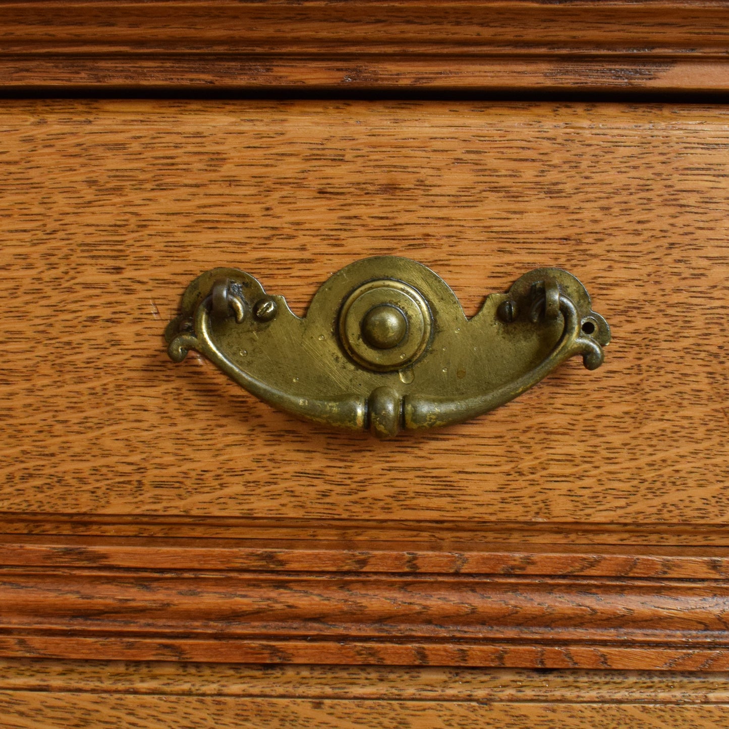 Large Robust Oak Sideboard