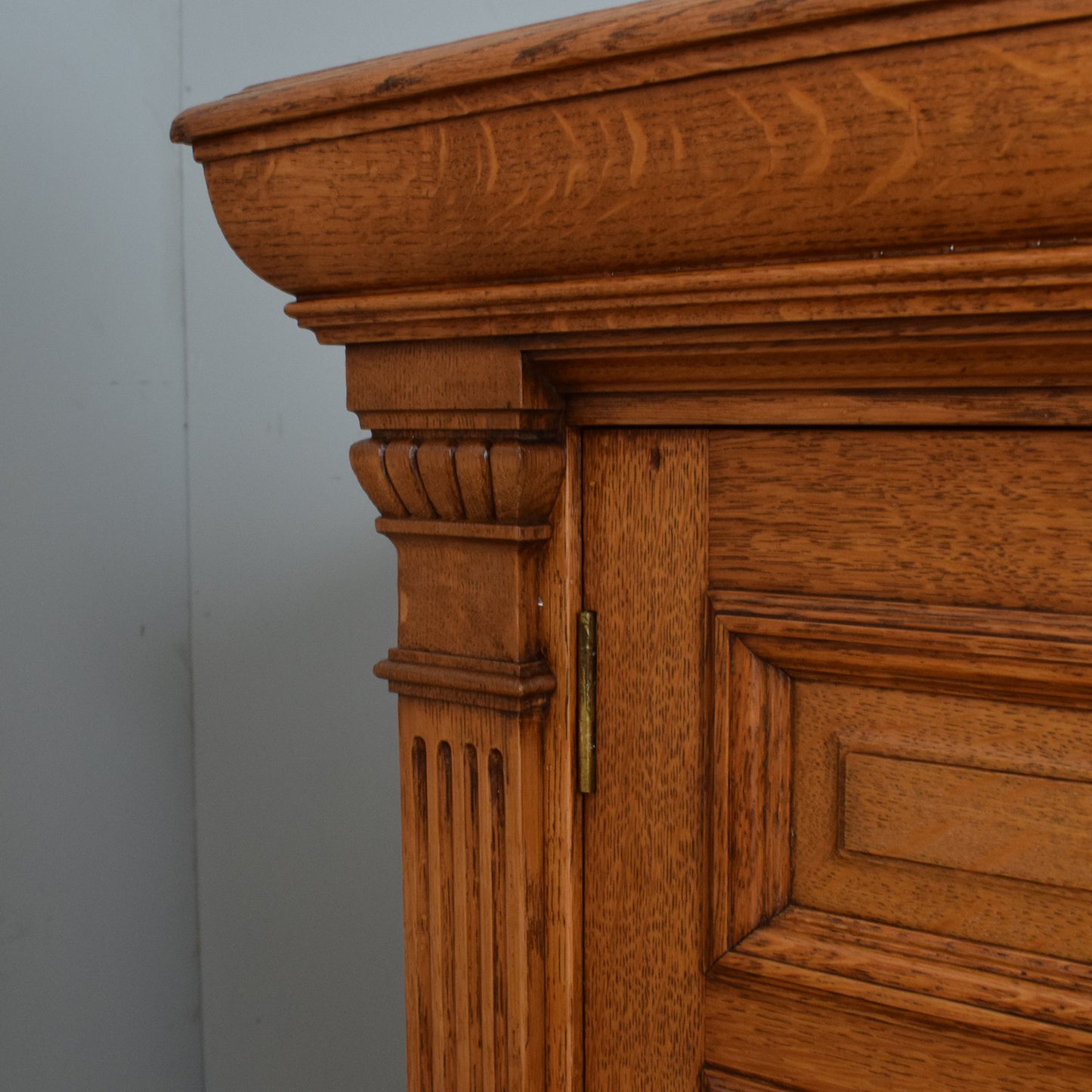 Large Robust Oak Sideboard