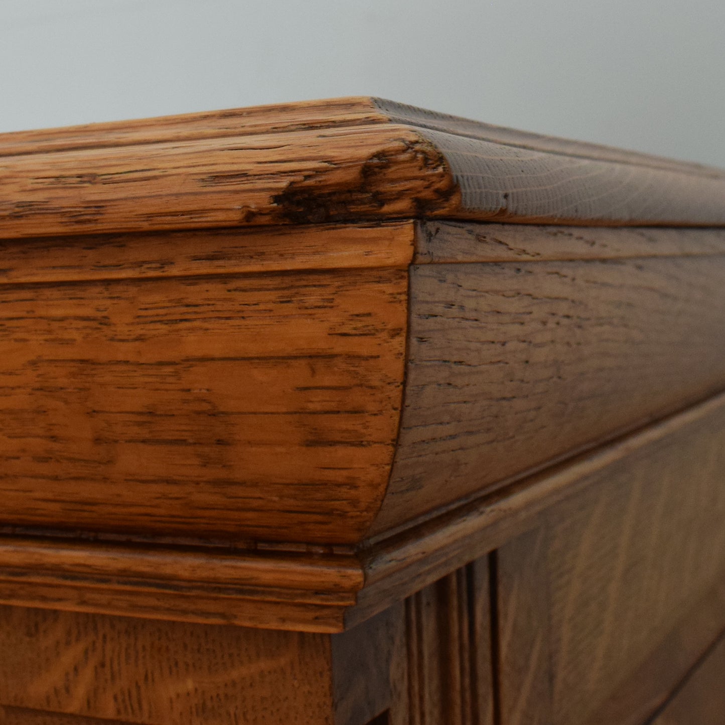 Large Robust Oak Sideboard