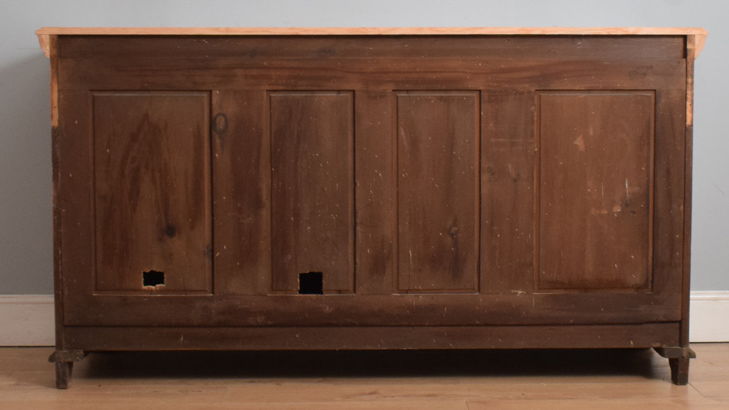 Large Robust Oak Sideboard