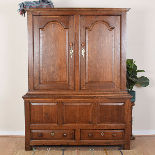 Vintage Oak Wardrobe