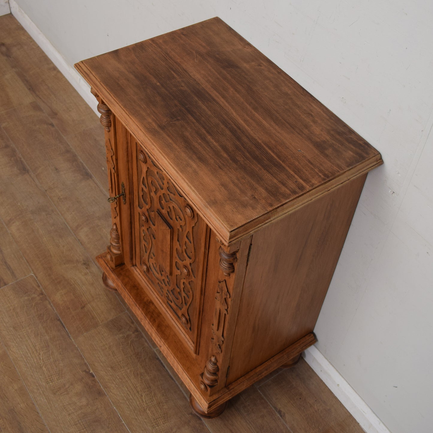 Carved Oak Cabinet