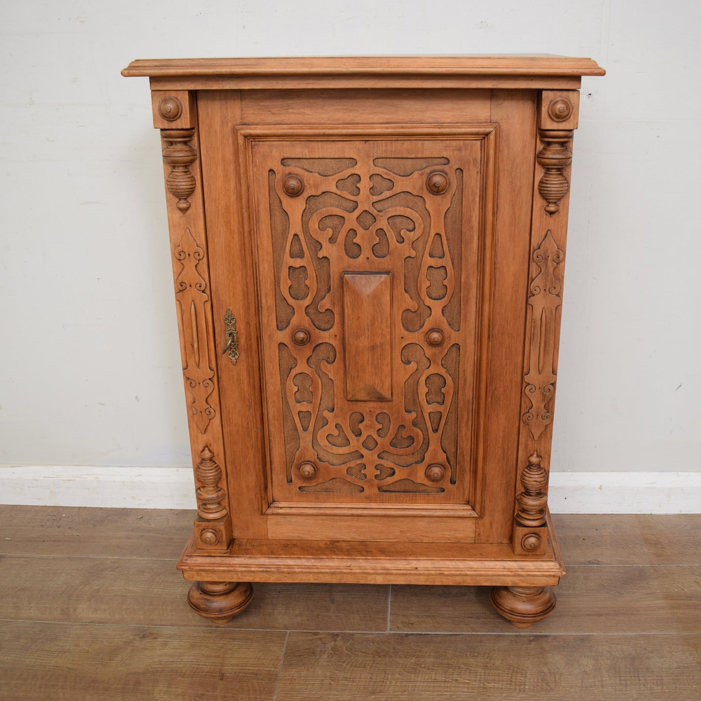 Carved Oak Cabinet