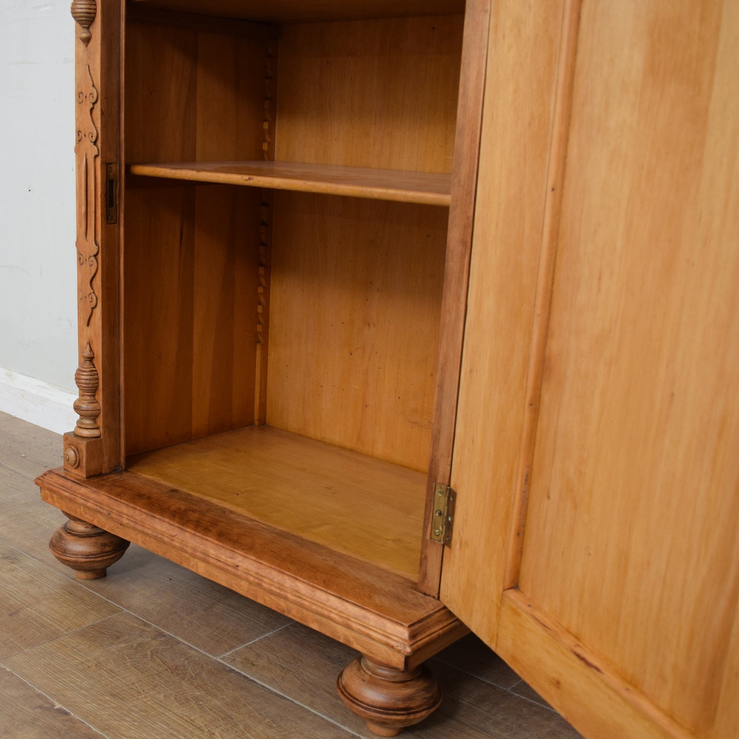 Carved Oak Cabinet