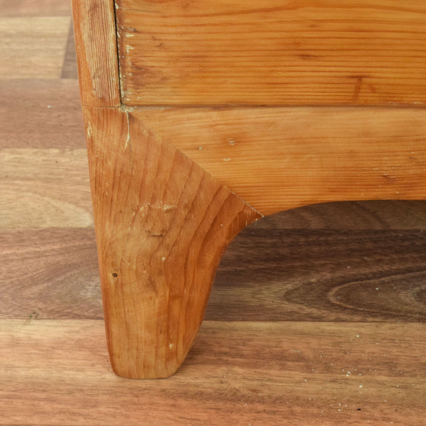 Rustic Pine Chest of Drawers