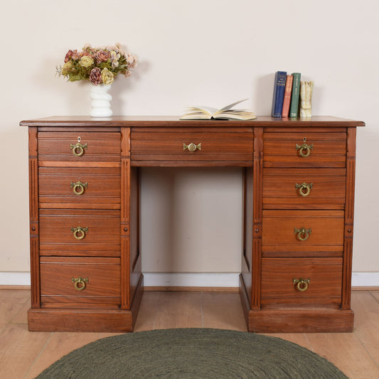 Solid Mahogany Desk