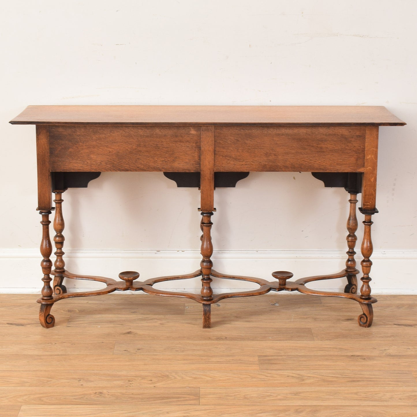 Carved Oak Console Table