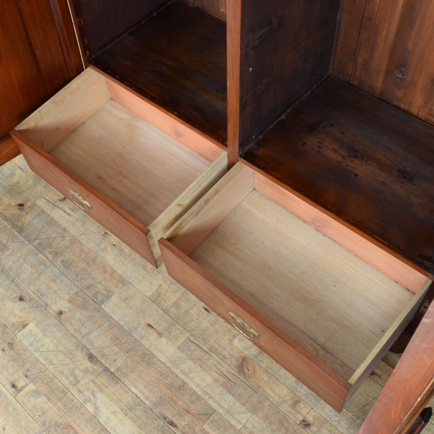 Restored Mahogany Wardrobe