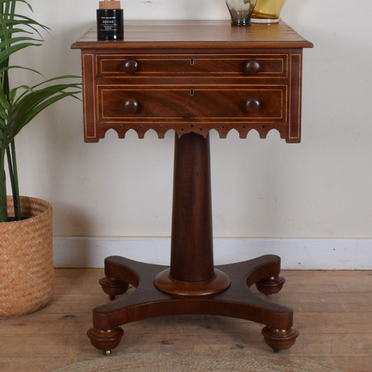 Inlaid Mahogany Cabinet