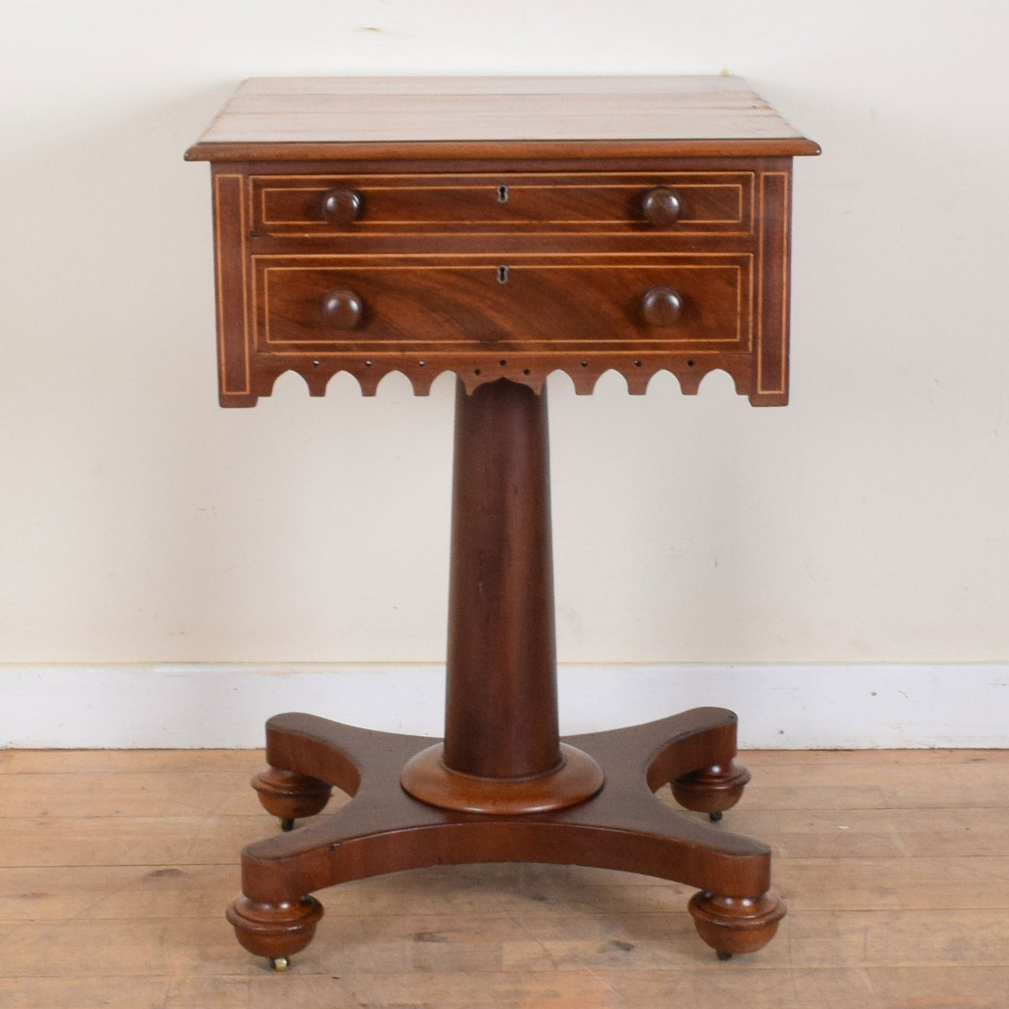 Inlaid Mahogany Cabinet