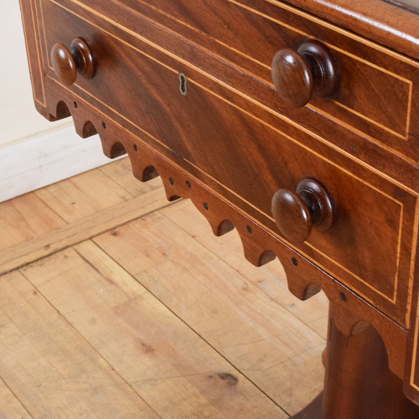 Inlaid Mahogany Cabinet