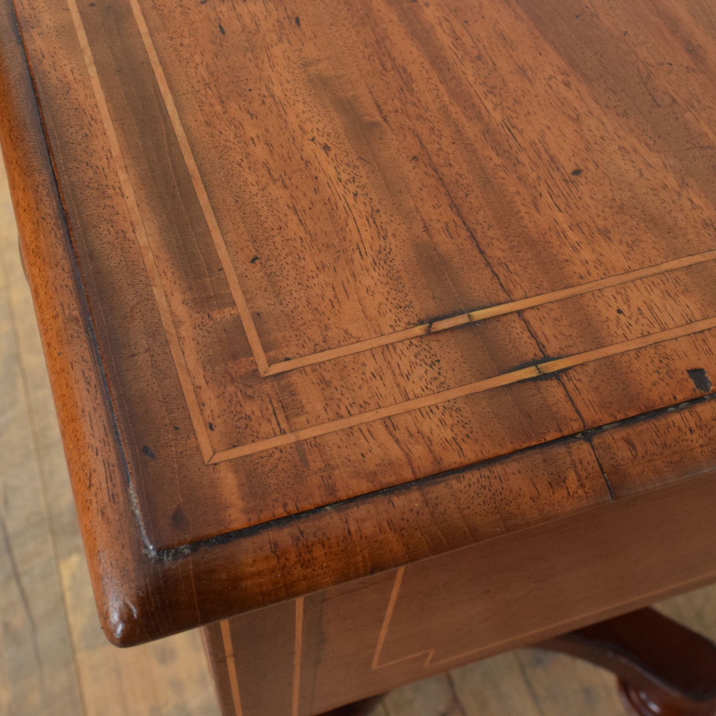 Inlaid Mahogany Cabinet