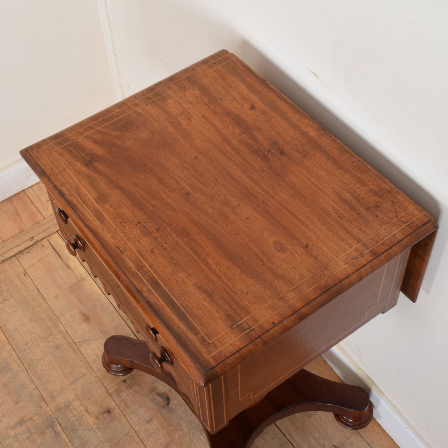 Inlaid Mahogany Cabinet