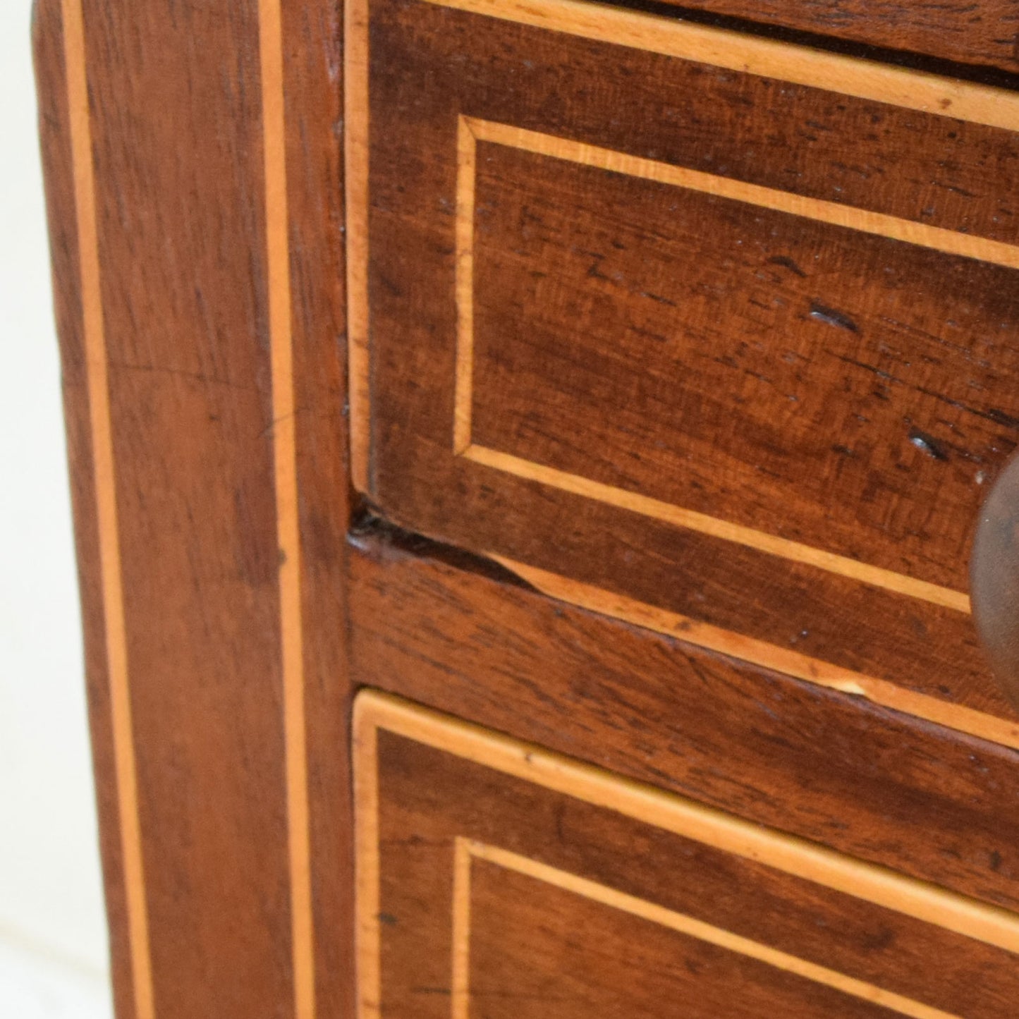 Inlaid Mahogany Cabinet