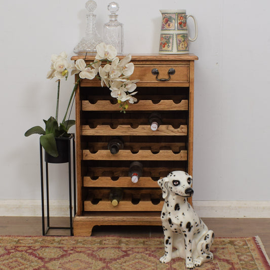 Oak Wine Rack