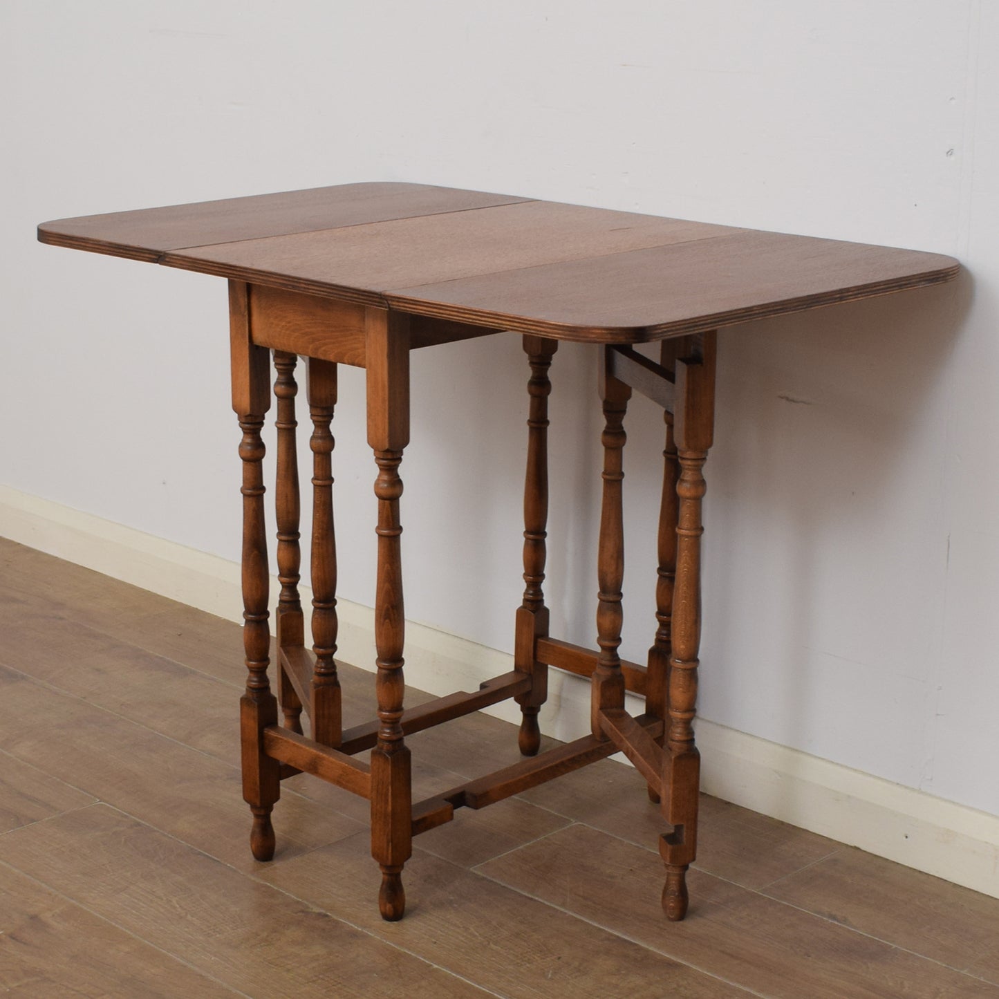 Oak Drop-Leaf Table