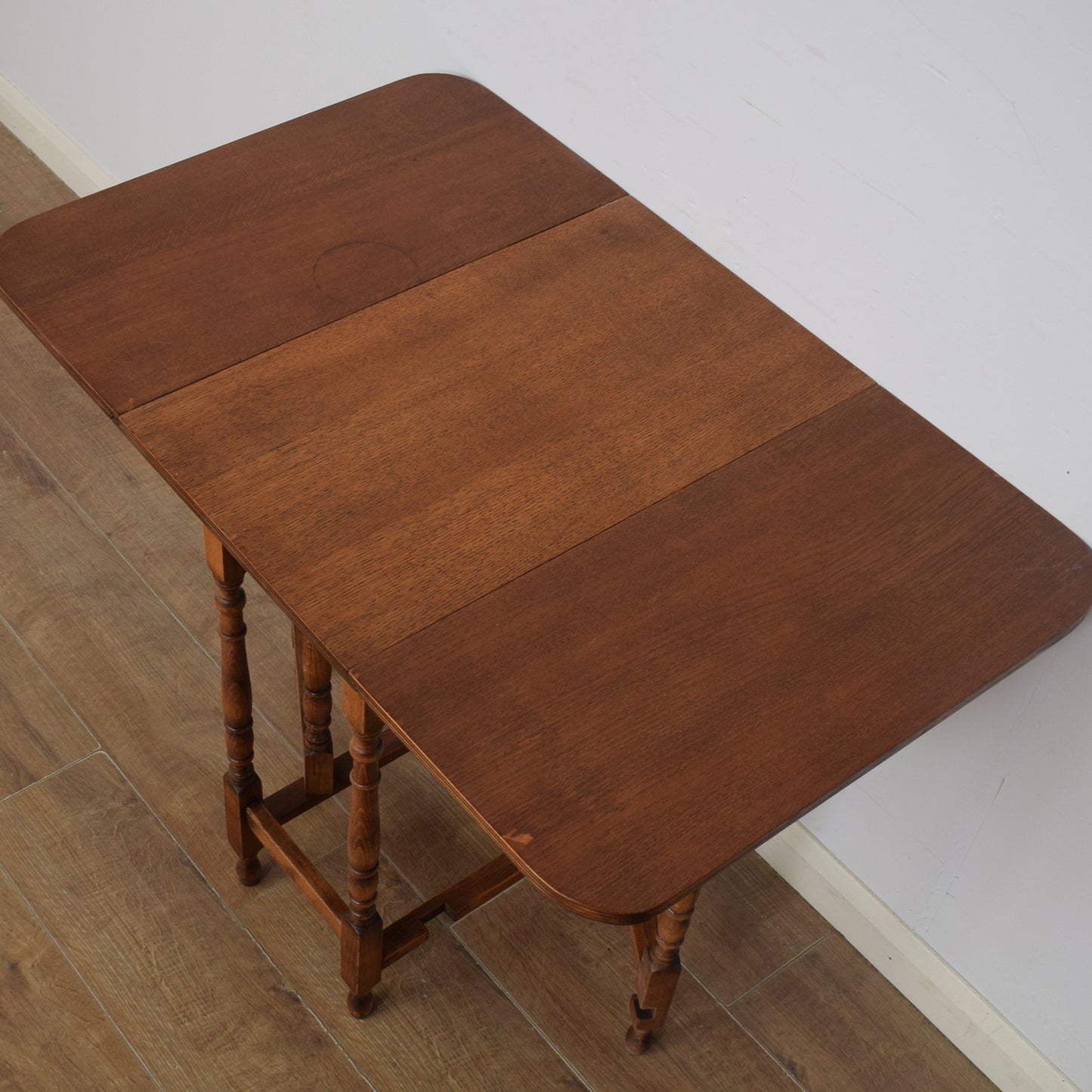 Oak Drop-Leaf Table