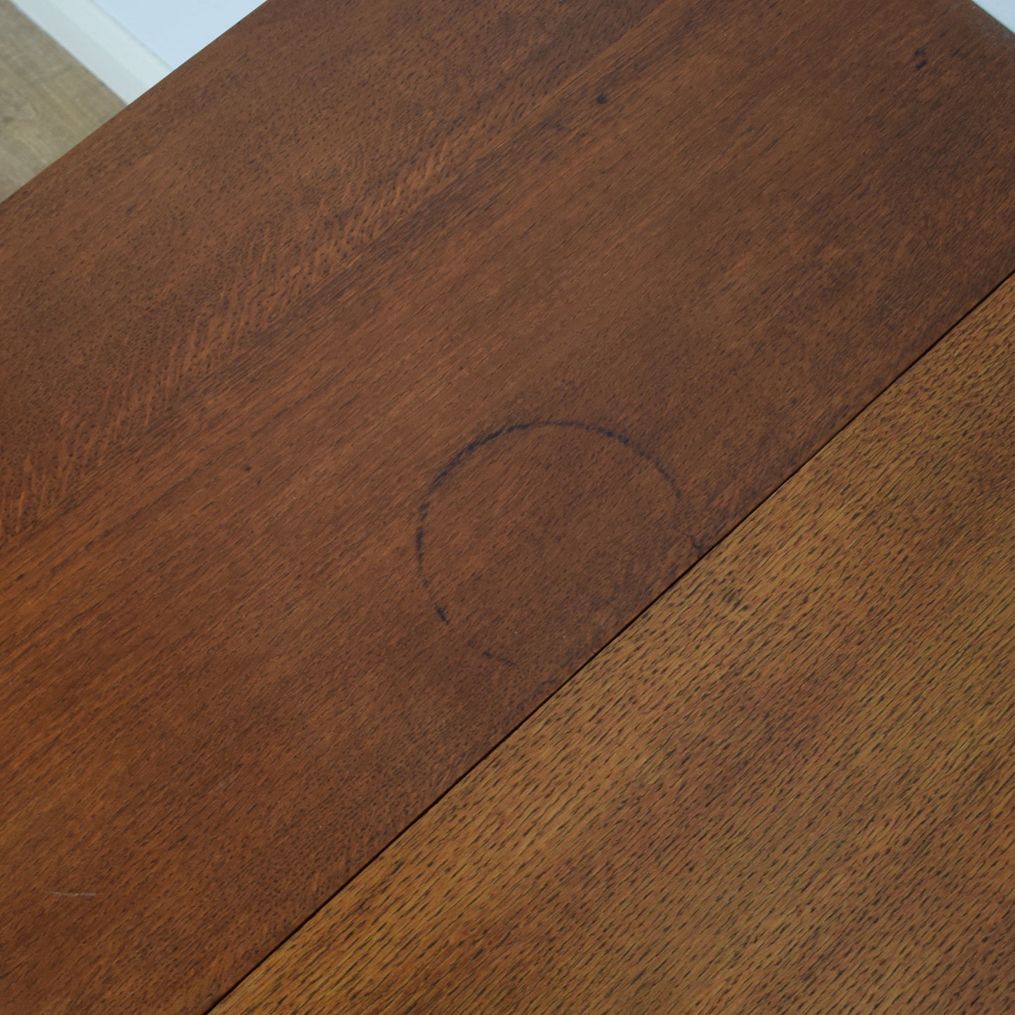 Oak Drop-Leaf Table