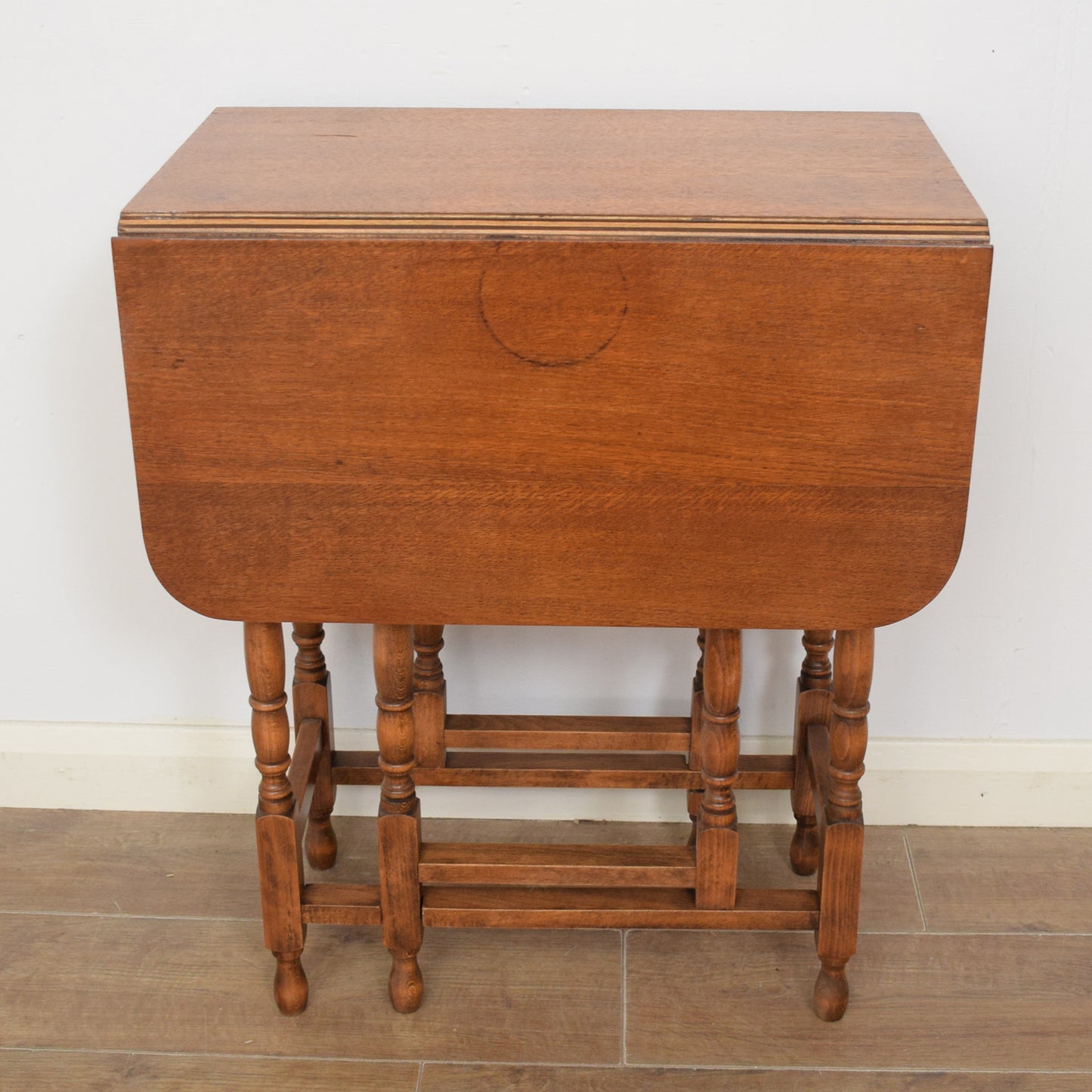 Oak Drop-Leaf Table