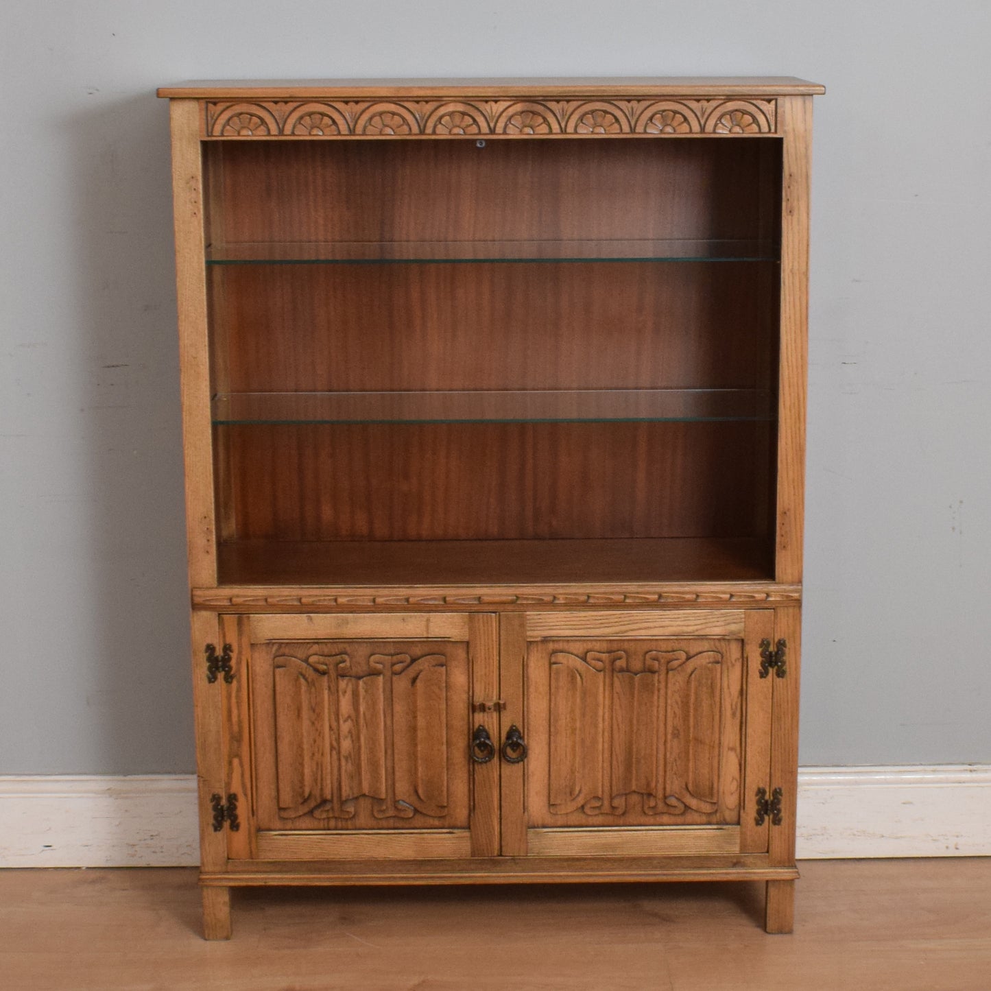 Linenfold Bookcase