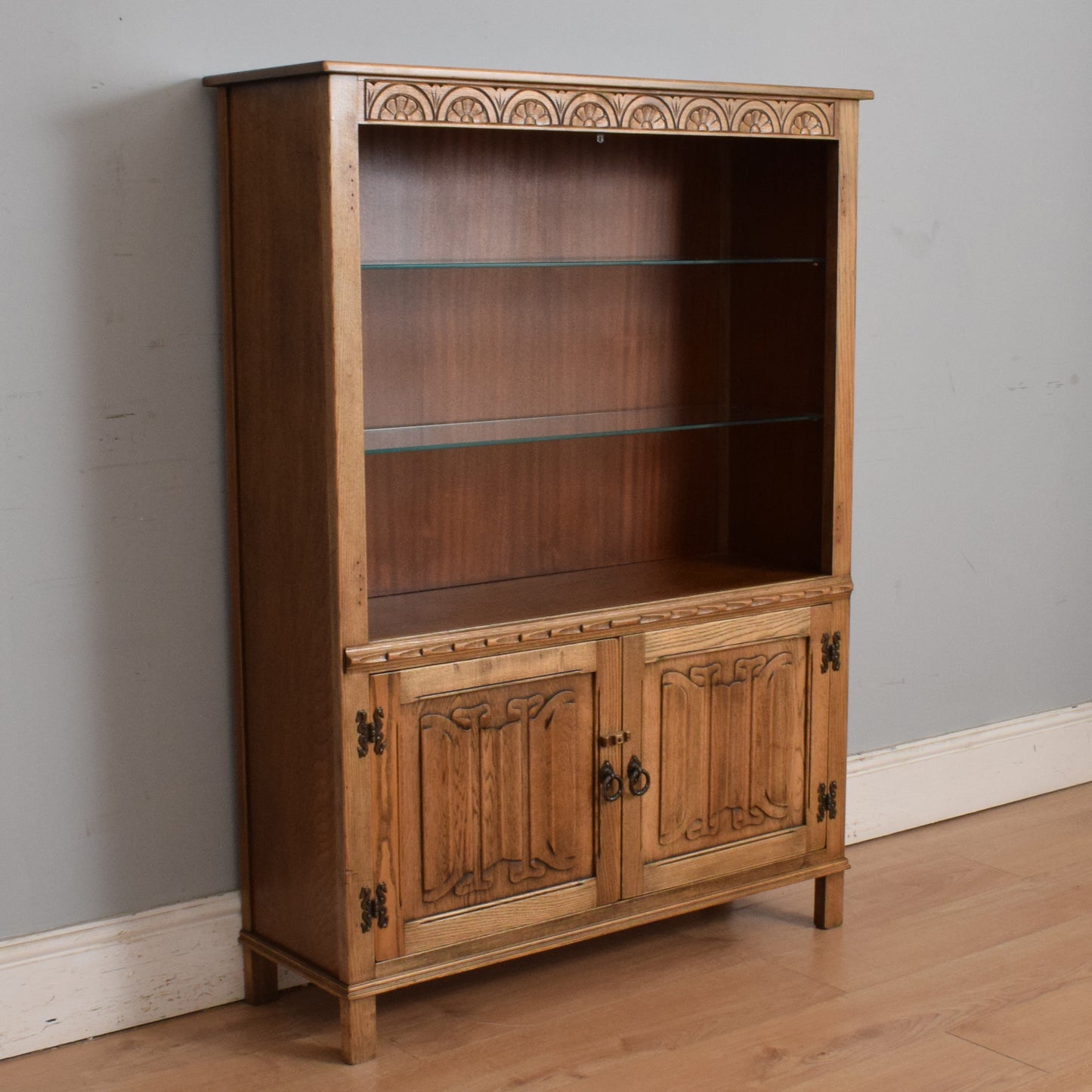 Linenfold Bookcase