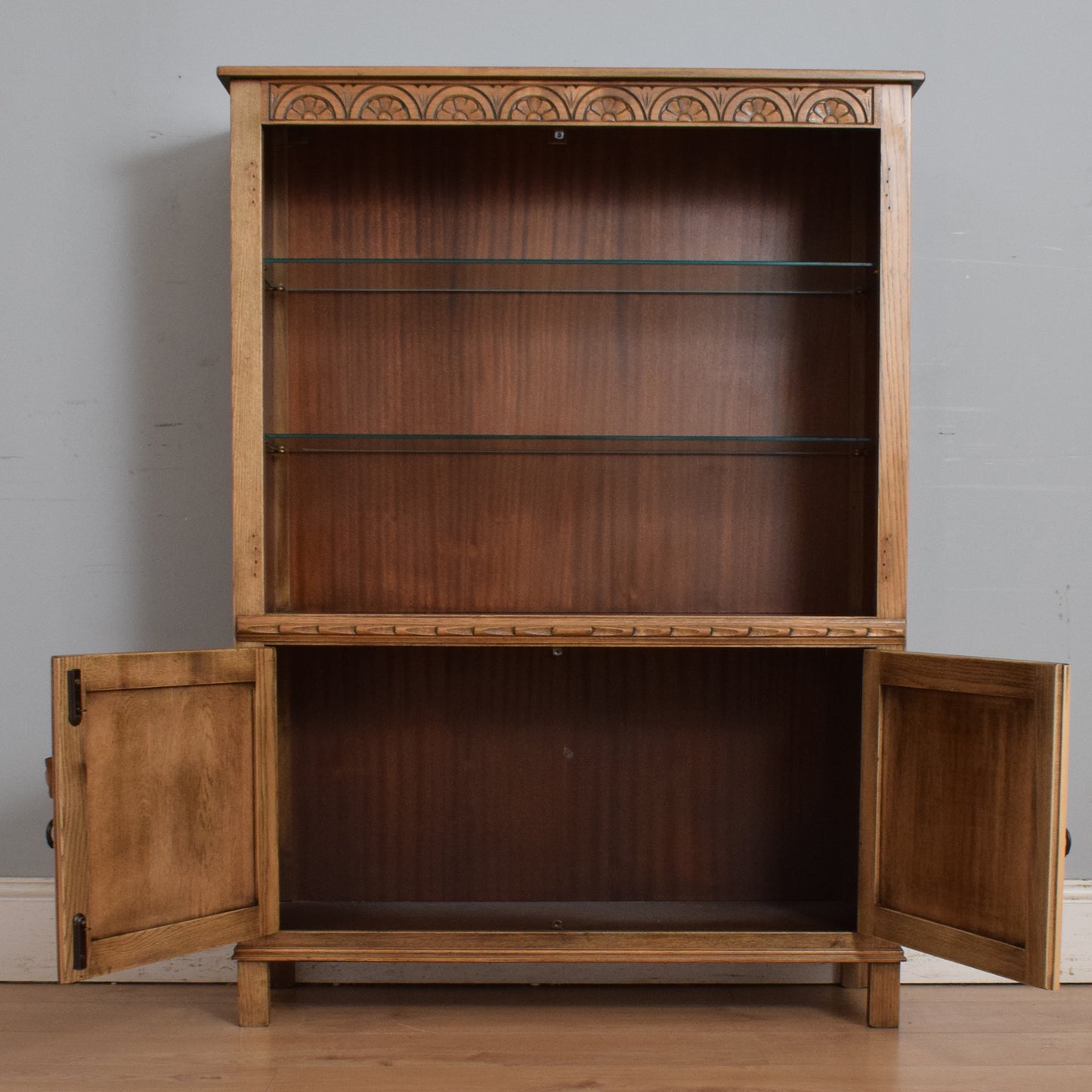 Linenfold Bookcase