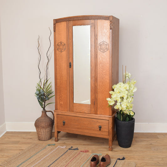 Restored Oak Hallrobe