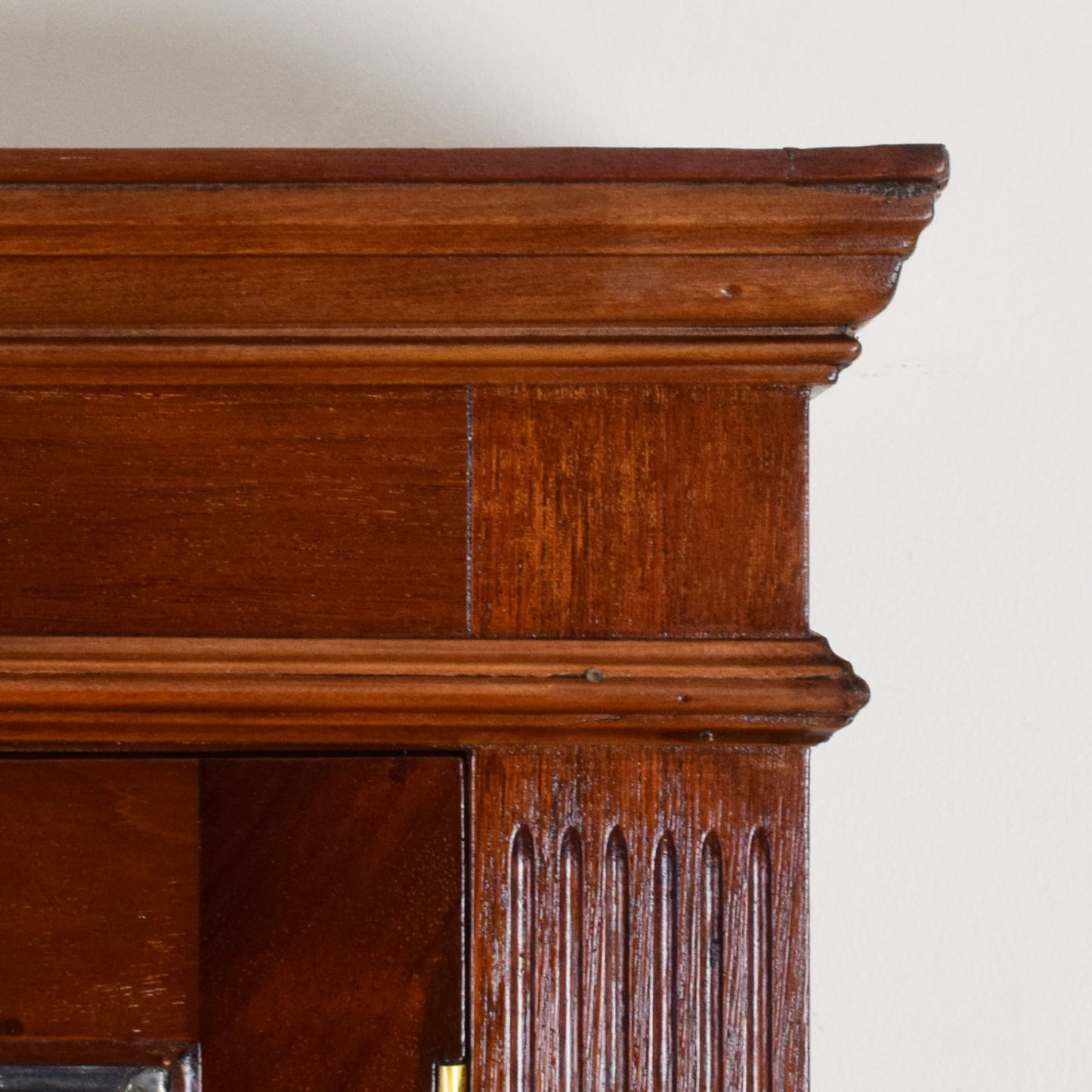 Stained Glass Mahogany Dresser