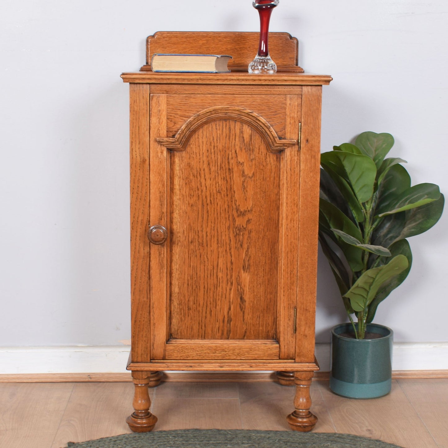 Oak Bedside Cabinet