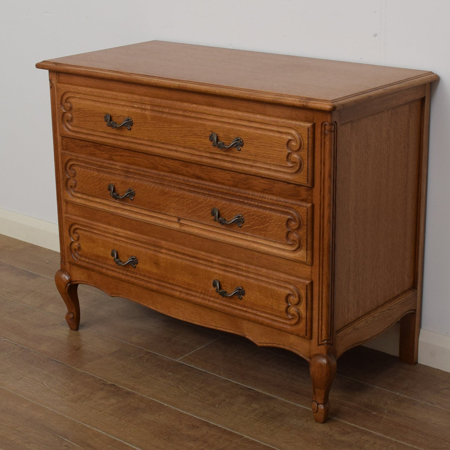 French Oak Chest Of Drawers