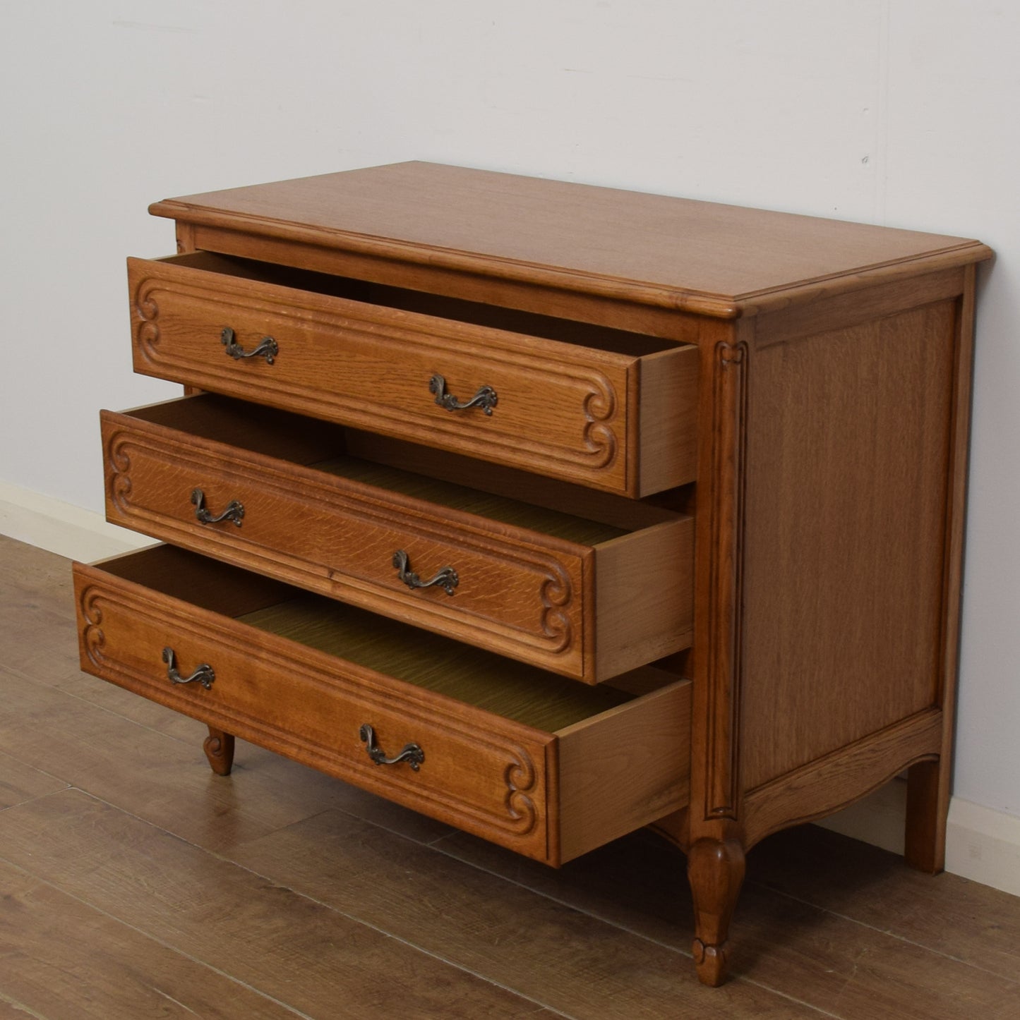 French Oak Chest Of Drawers
