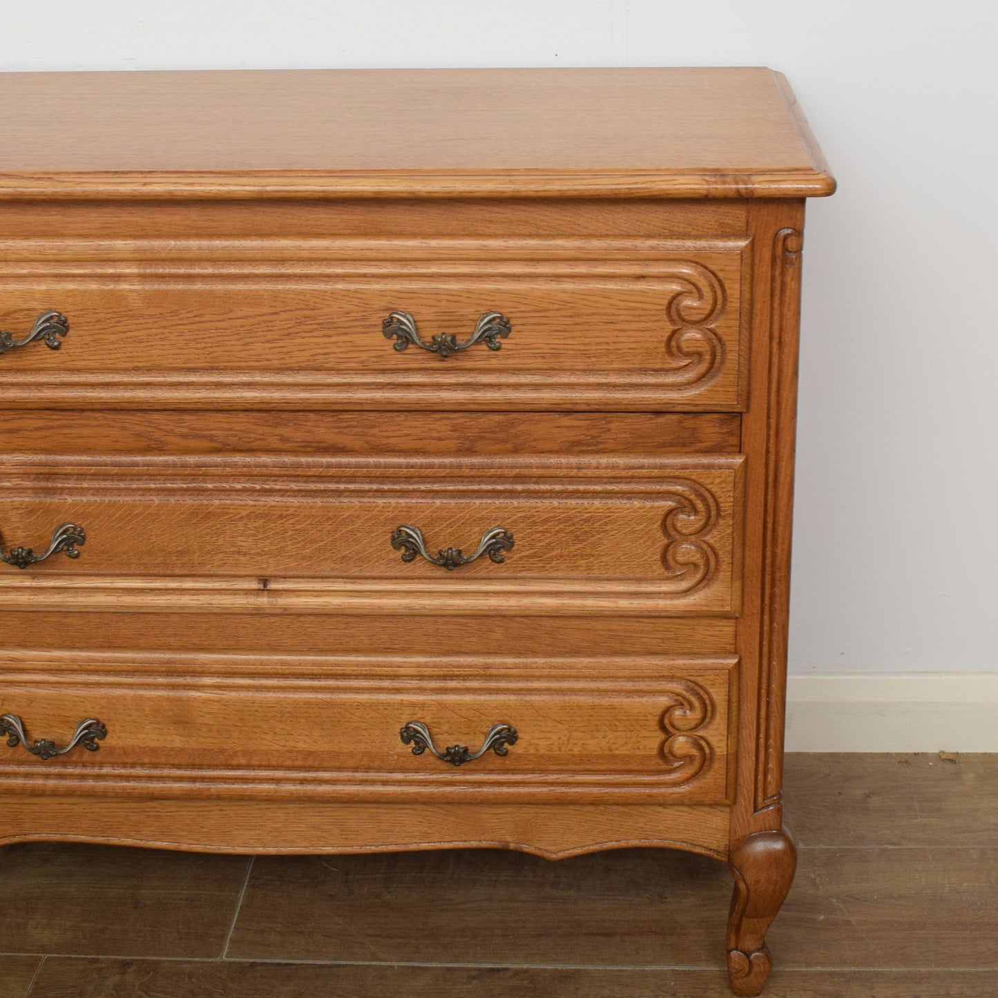 French Oak Chest Of Drawers