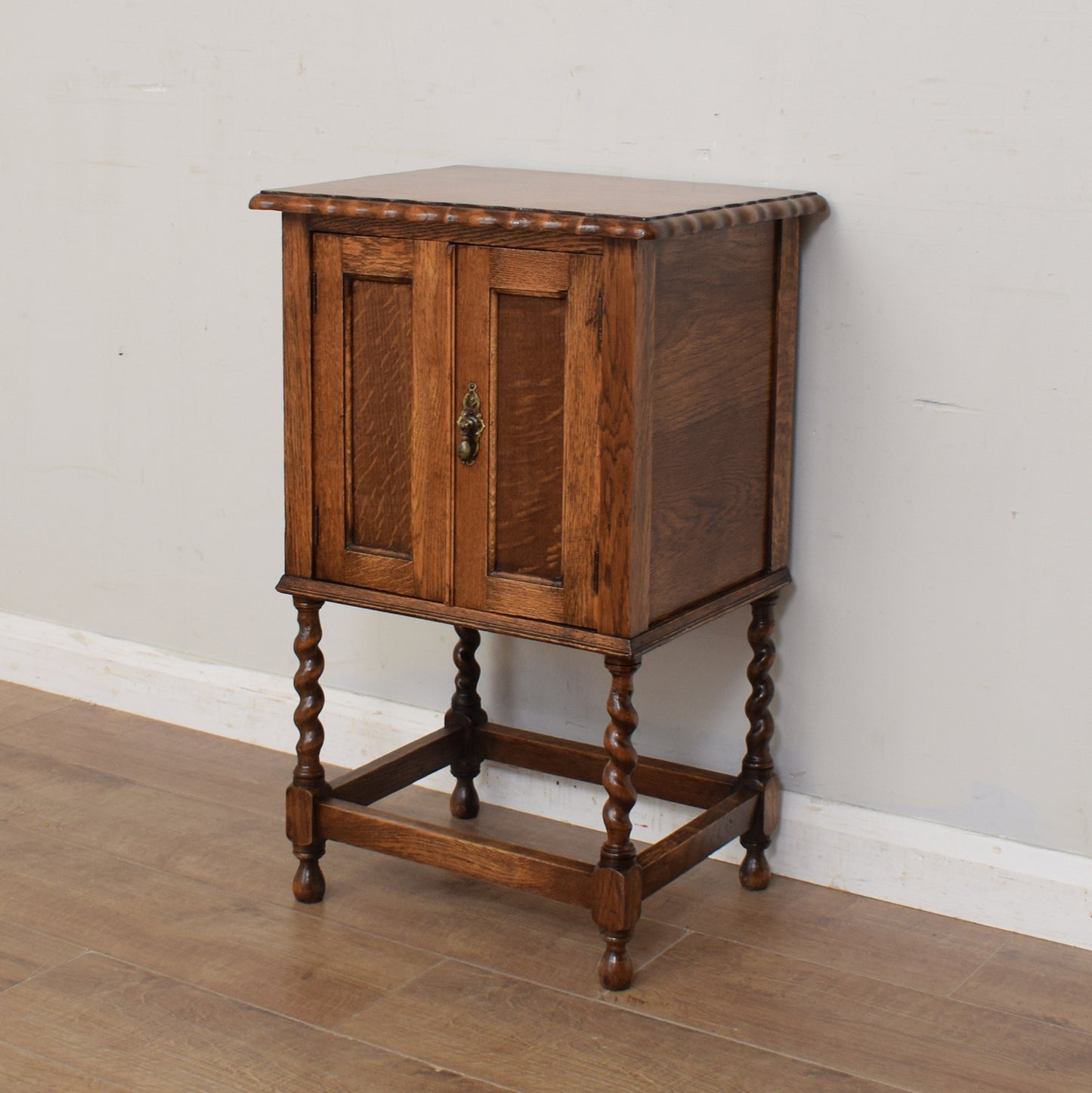 Restored Oak Side Cabinet