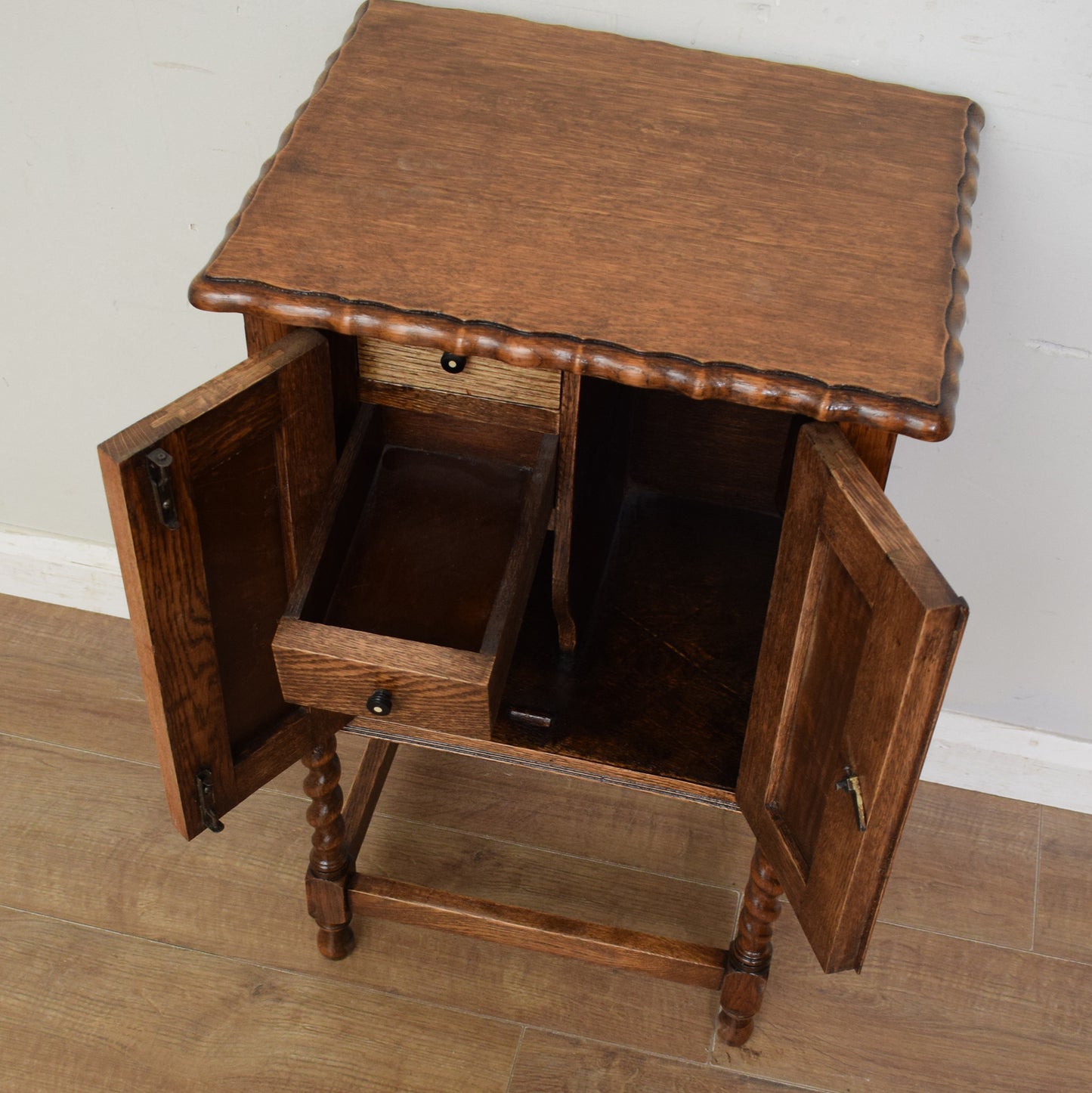 Restored Oak Side Cabinet