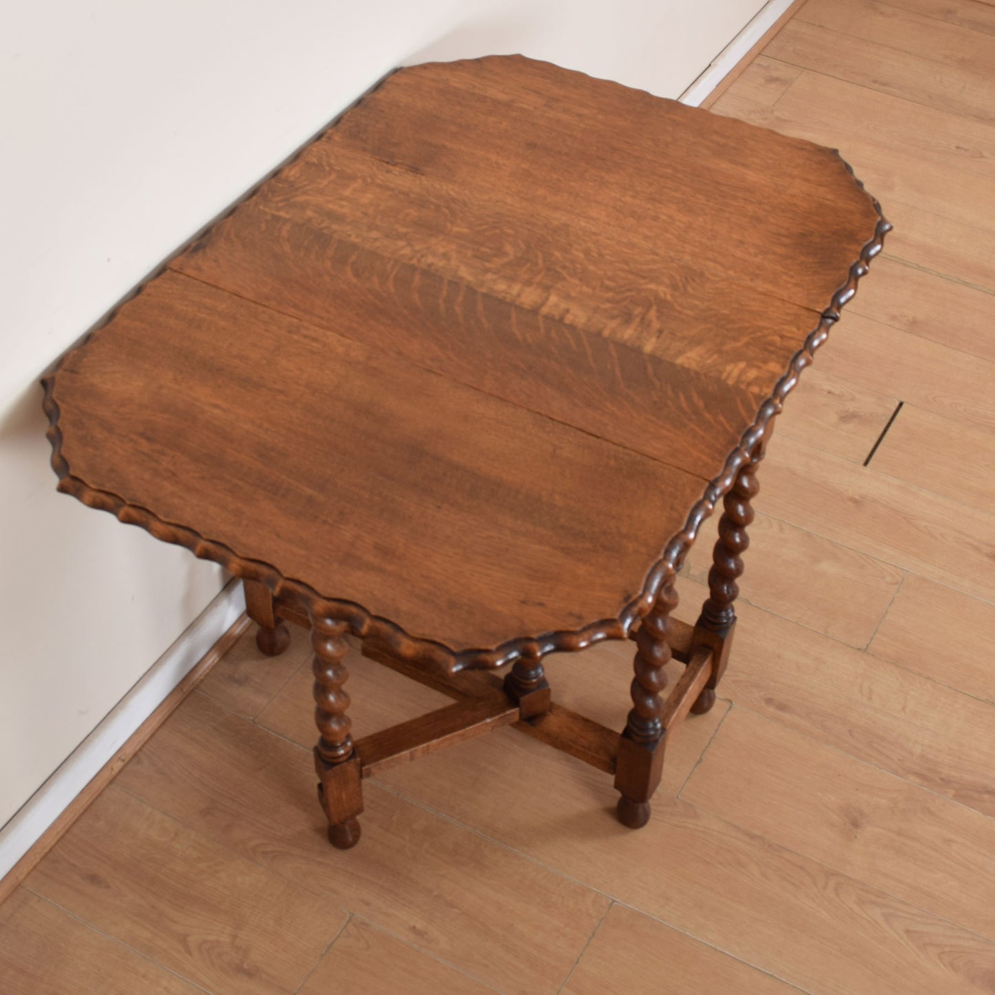 Drop Leaf Table and two chairs.