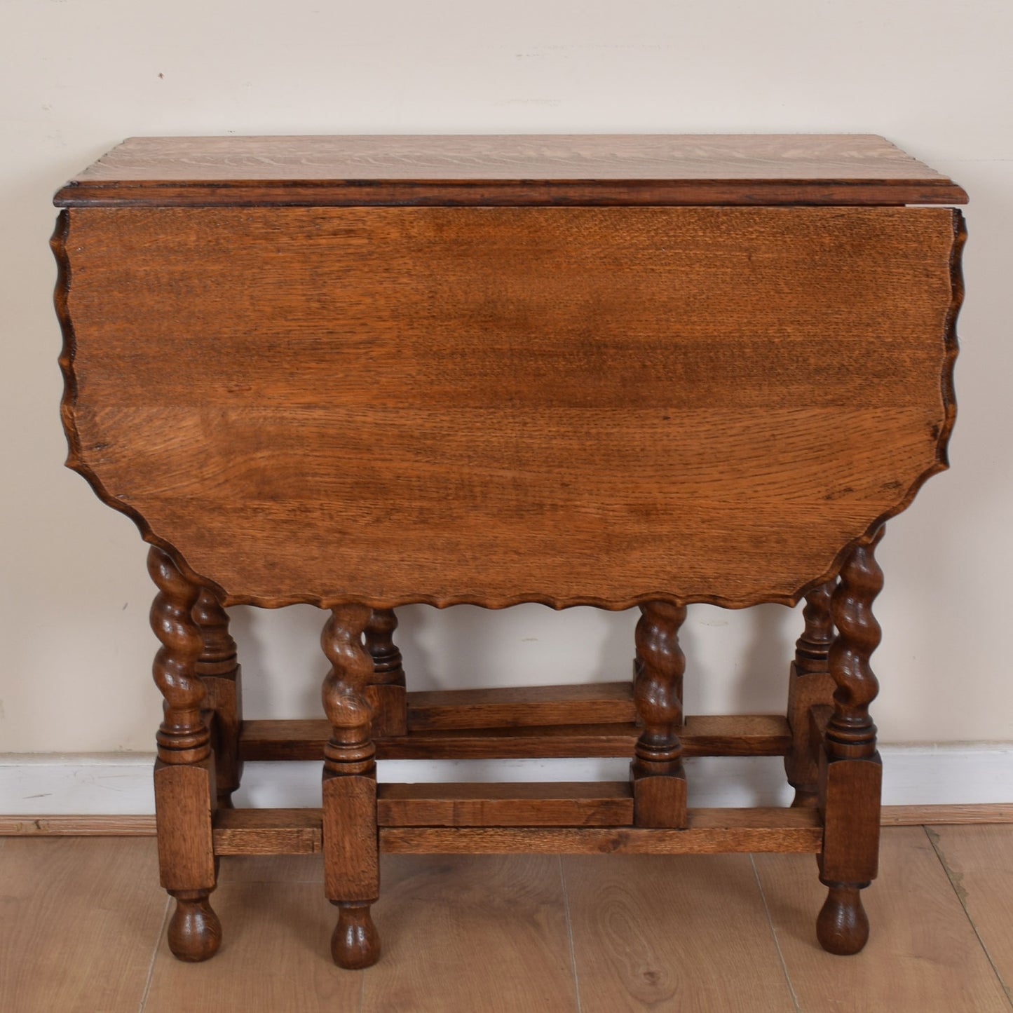 Drop Leaf Table and two chairs.
