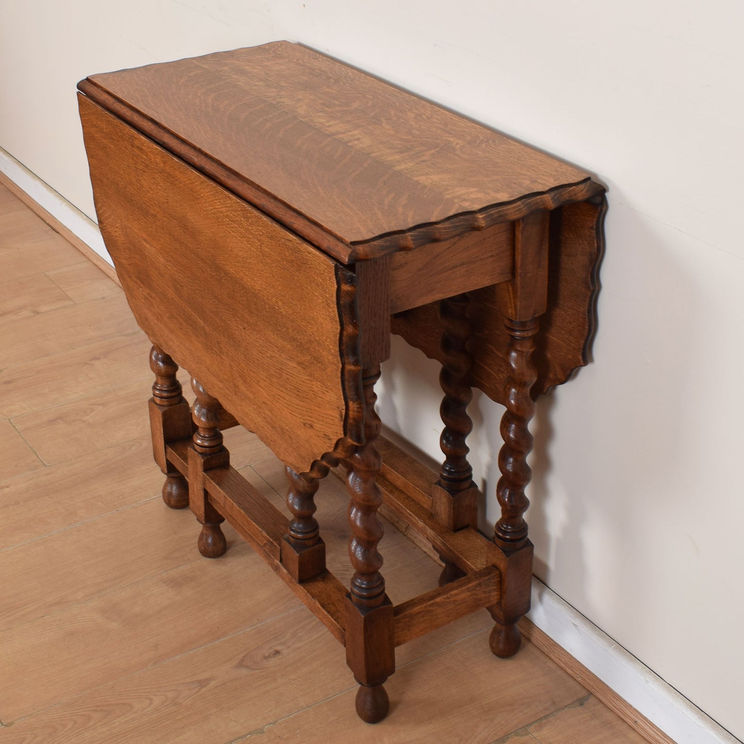Drop Leaf Table and two chairs.