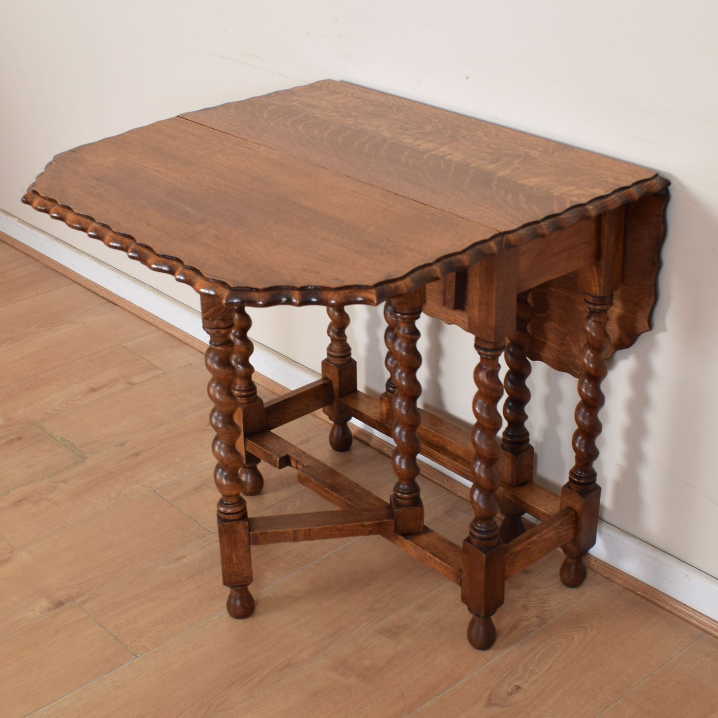 Drop Leaf Table and two chairs.