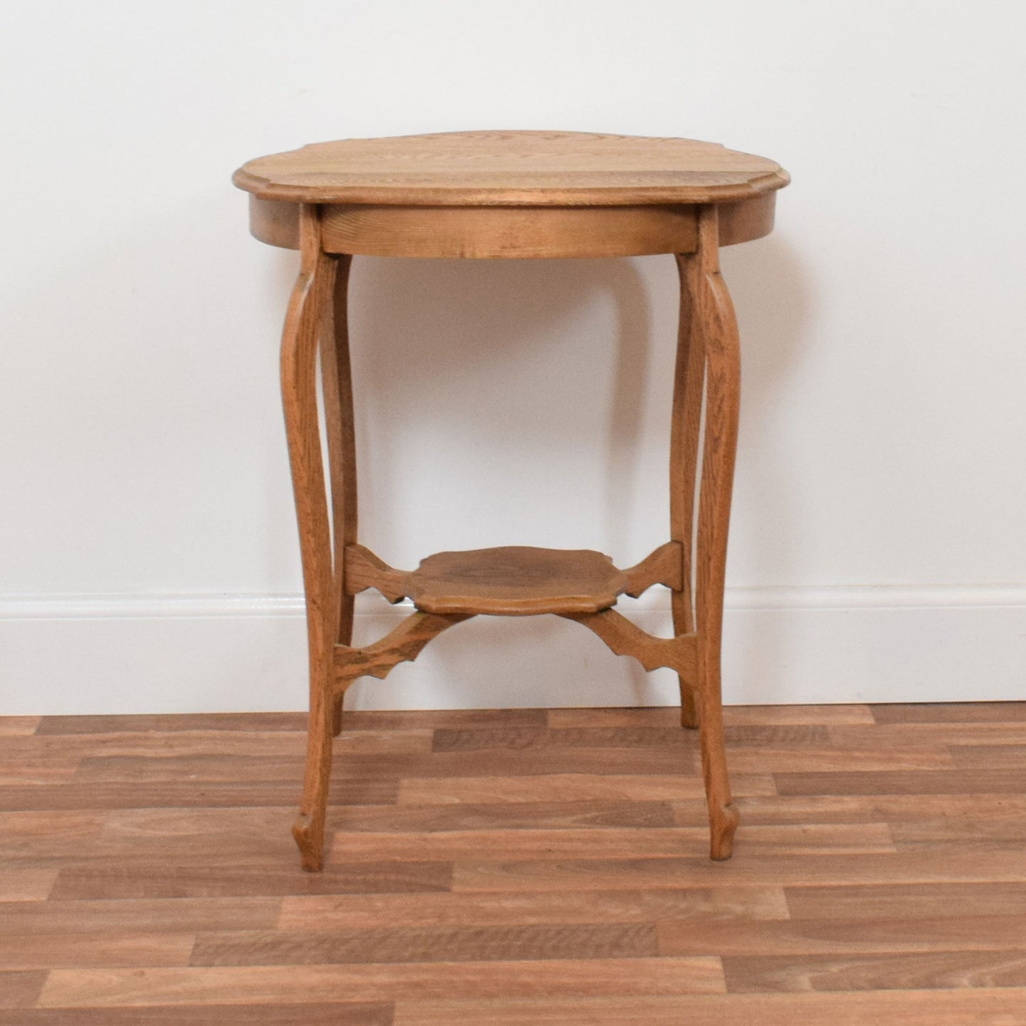 Restored Oak Side Table