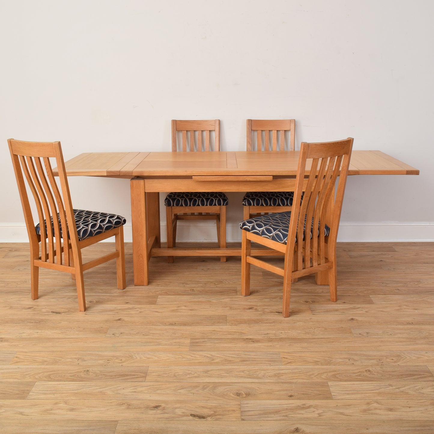 Draw Leaf Table And Four Chairs